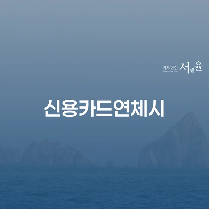 신용카드 연체시 빚청산 상세히알기