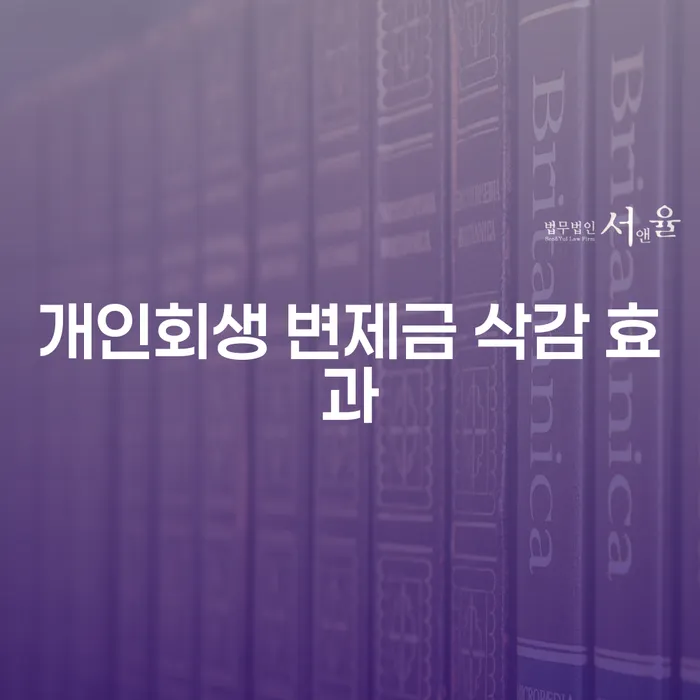 개인회생 변제금 삭감 효과: 어떻게 최대한 활용할 수 있을까요?